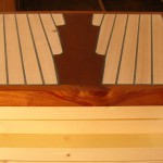 folkboat en cours de restauration