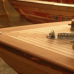 folkboat en cours de restauration