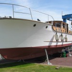 Restauration de vieux bateaux en bois