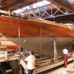 Restauration de vieux bateaux en bois