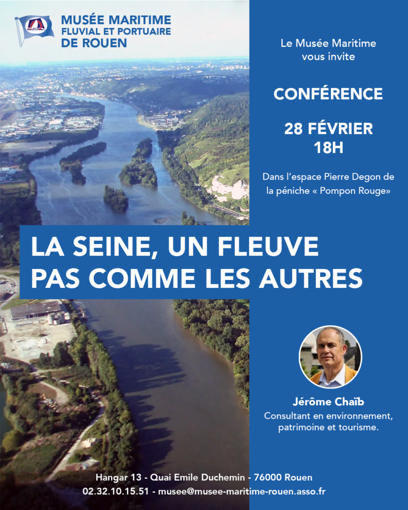 Conférence "La Seine, un fleuve pas comme les autres" par Jérôme Chaïb